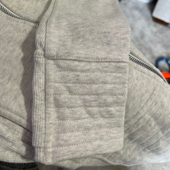 Lululemon light grey cotton jacket size 4 - Picture 6 of 8